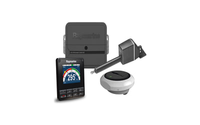 A Raymarine autopilot drive unit