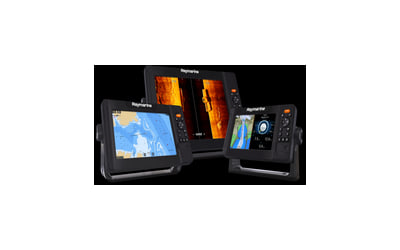 A Raymarine Element chartplotter-fishfinder