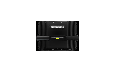 A Raymarine black-box CHIRP sonar module